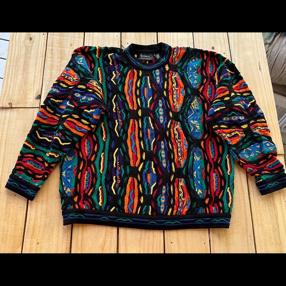 Lage authentic COOGI sweater 100% pure wool